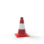 Traffic cone | red | red / white | Height: 320 mm